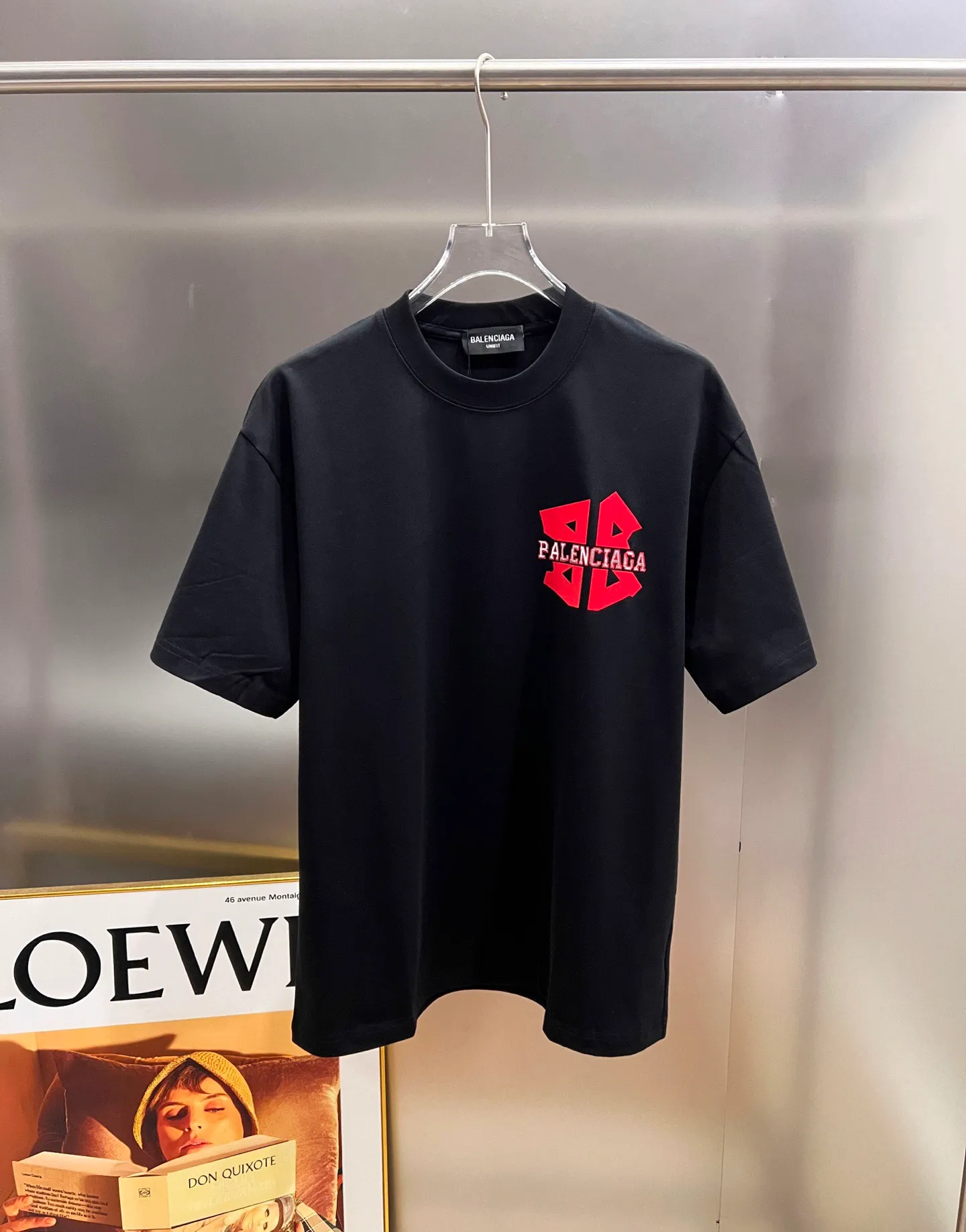 BAL 2026 New Arrival T New Arrivallogo Same Style S M L XL XXL ：Black White